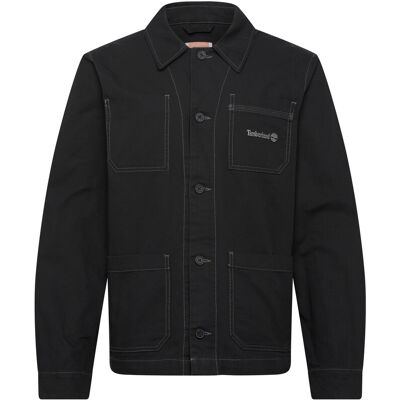 Timberland Chore Canvas Jacket Black L BLACK L Timberland Chore Canvas Jacket Black L BLACK L