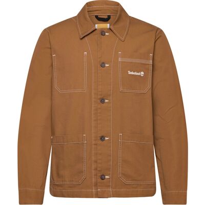 Timberland Chore Canvas Jacket Dark Wheat Boot M DARK BROWN M Timberland Chore Canvas Jacket Dark Wheat Boot M DARK BROWN M