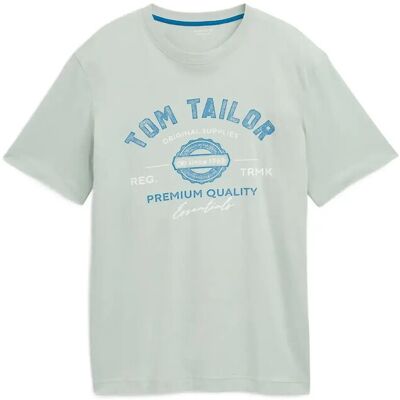 Tom Tailor Logo Tee XL SOFT GREYISH GREEN XL Tom Tailor Logo Tee XL SOFT GREYISH GREEN XL