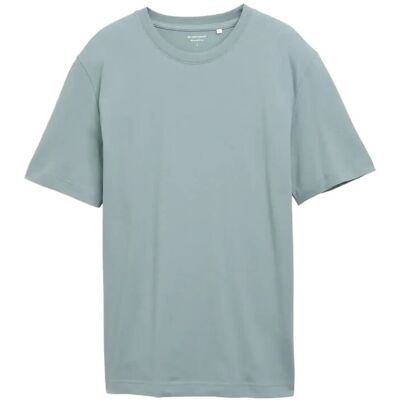Tom Tailor Piqué T-Shirt XXL GREY MINT XXL Tom Tailor Piqué T-Shirt XXL GREY MINT XXL