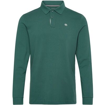 Tom Tailor Basic Polo With Contrast M JASPER GREEN M Tom Tailor Basic Polo With Contrast M JASPER GREEN M