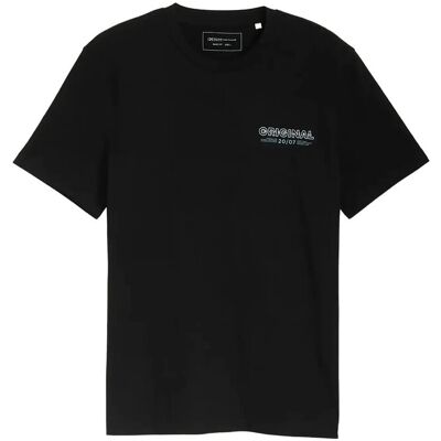 Tom Tailor Printed T-Shirt S DEEP SEA BLACK S Tom Tailor Printed T-Shirt S DEEP SEA BLACK S