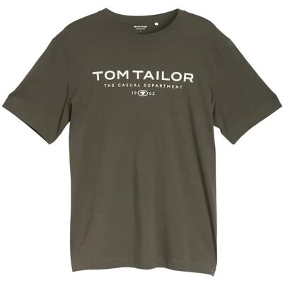 Tom Tailor T-Shirt With Print S DEEP LEAF GREEN S Tom Tailor T-Shirt With Print S DEEP LEAF GREEN S