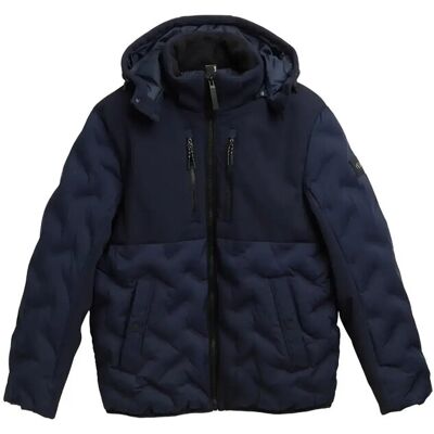 Tom Tailor Hybrid Puffer Jacket S SKY CAPTAIN BLUE S Tom Tailor Hybrid Puffer Jacket S SKY CAPTAIN BLUE S