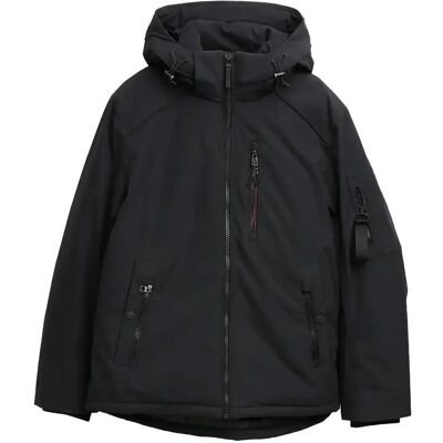Tom Tailor Padded Jacket With Hood M BLACK M Tom Tailor Padded Jacket With Hood M BLACK M
