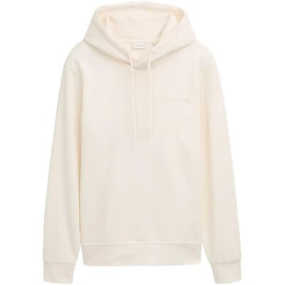 Tom Tailor Basic Hoodie L GARDENIA WHITE L Tom Tailor Basic Hoodie L GARDENIA WHITE L