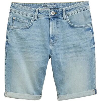 Tom Tailor Ttjosh Regular Shorts 32 LIGHT STONE BLUE DENIM 32 Tom Tailor Ttjosh Regular Shorts 32 LIGHT STONE BLUE DENIM 32