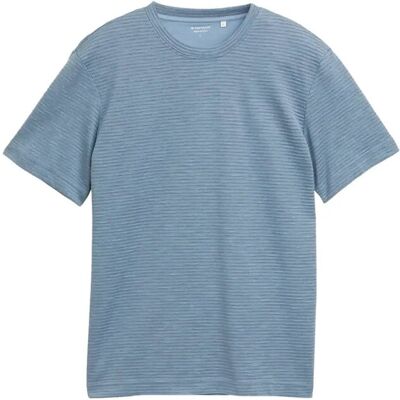 Tom Tailor Striped T-Shirt S BLUE GREY GRINDLE STRIPE S Tom Tailor Striped T-Shirt S BLUE GREY GRINDLE STRIPE S