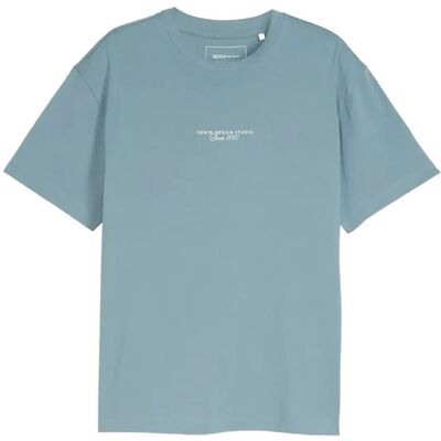 Tom Tailor Relaxed Printed T-Shirt M CITADEL BLUE M Tom Tailor Relaxed Printed T-Shirt M CITADEL BLUE M