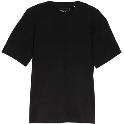 Tom Tailor Relaxed Rib Sleeve T-Shirt L BLACK L Tom Tailor Relaxed Rib Sleeve T-Shirt L BLACK L