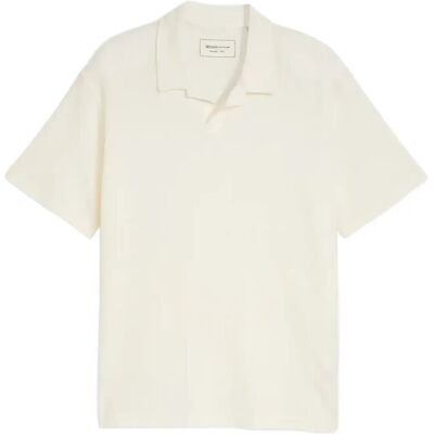 Tom Tailor Relaxed Structured Polo M WOOL WHITE M Tom Tailor Relaxed Structured Polo M WOOL WHITE M