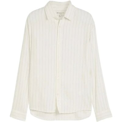 Tom Tailor Relaxed Striped Shirt XL WOOL WHITE STRIPE XL Tom Tailor Relaxed Striped Shirt XL WOOL WHITE STRIPE XL