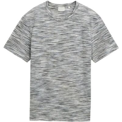 Tom Tailor Multicolored T-Shirt M WHITE GREEN SPACEDYE PIQUE M Tom Tailor Multicolored T-Shirt M WHITE GREEN SPACEDYE PIQUE M