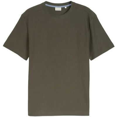 Tom Tailor Structured T-Shirt S DEEP LEAF GREEN S Tom Tailor Structured T-Shirt S DEEP LEAF GREEN S