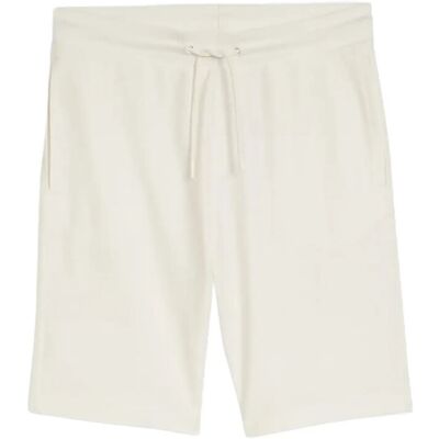 Tom Tailor Structured Shorts XXL GARDENIA WHITE XXL Tom Tailor Structured Shorts XXL GARDENIA WHITE XXL