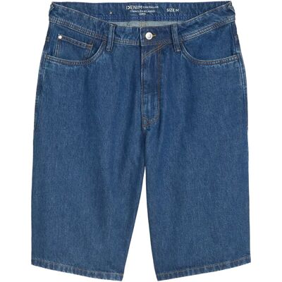 Tom Tailor Ttwaylen Relaxed Jorts M CLEAN DARK STONE BLUE DENIM M Tom Tailor Ttwaylen Relaxed Jorts M CLEAN DARK STONE BLUE DENIM M