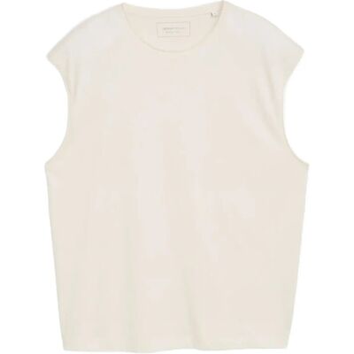 Tom Tailor Relaxed Overdye Tank Top M WOOL WHITE M Tom Tailor Relaxed Overdye Tank Top M WOOL WHITE M