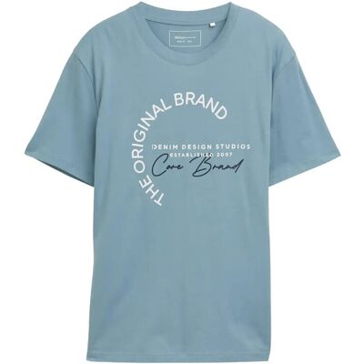 Tom Tailor Printed T-Shirt S CITADEL BLUE S Tom Tailor Printed T-Shirt S CITADEL BLUE S