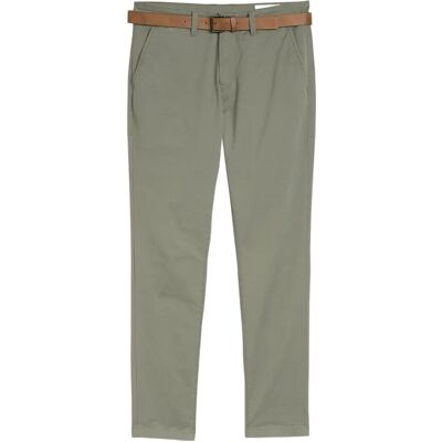 Tom Tailor Slim Chino With Belt 32 x 32 DUSTY MID OLIVE 32 x 32 Tom Tailor Slim Chino With Belt 32 x 32 DUSTY MID OLIVE 32 x 32