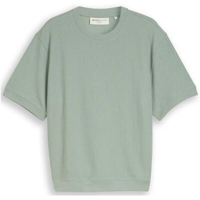 Tom Tailor Relaxed Structured Sweat S GREEN MIST S Tom Tailor Relaxed Structured Sweat S GREEN MIST S