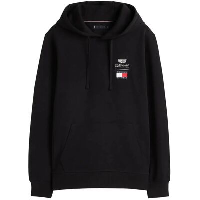 Tommy Hilfiger Th X Cf1 Logo Hoodie XS BLACK XS Tommy Hilfiger Th X Cf1 Logo Hoodie XS BLACK XS