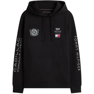 Tommy Hilfiger Th X Cf1 Racing Graphic Hoodie XL BLACK XL Tommy Hilfiger Th X Cf1 Racing Graphic Hoodie XL BLACK XL