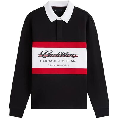 Tommy Hilfiger Th X Cf1 Panelled Script Rugby XXL BLACK XXL Tommy Hilfiger Th X Cf1 Panelled Script Rugby XXL BLACK XXL