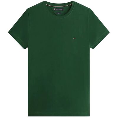 Tommy Hilfiger Stretch Slim Fit Tee XL NOCTURNAL GREEN XL Tommy Hilfiger Stretch Slim Fit Tee XL NOCTURNAL GREEN XL