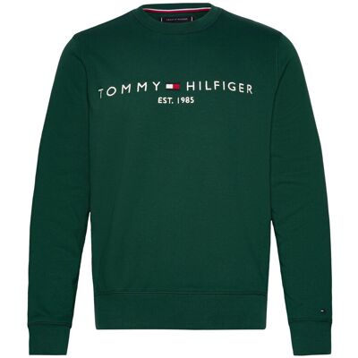 Tommy Hilfiger Tommy Logo Sweatshirt M ORNAMENTAL GREEN M Tommy Hilfiger Tommy Logo Sweatshirt M ORNAMENTAL GREEN M