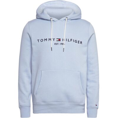 Tommy Hilfiger Tommy Logo Hoody XXL BREEZY BLUE XXL Tommy Hilfiger Tommy Logo Hoody XXL BREEZY BLUE XXL