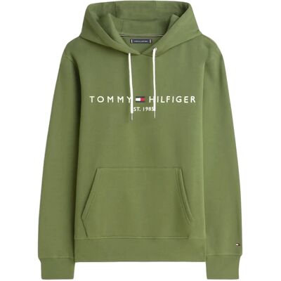 Tommy Hilfiger Tommy Logo Hoody XS MOUNTAIN PINE XS Tommy Hilfiger Tommy Logo Hoody XS MOUNTAIN PINE XS