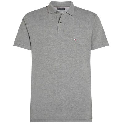 Tommy Hilfiger Core 1985 Regular Polo XXL MEDIUM GREY HEATHER XXL Tommy Hilfiger Core 1985 Regular Polo XXL MEDIUM GREY HEATHER XXL