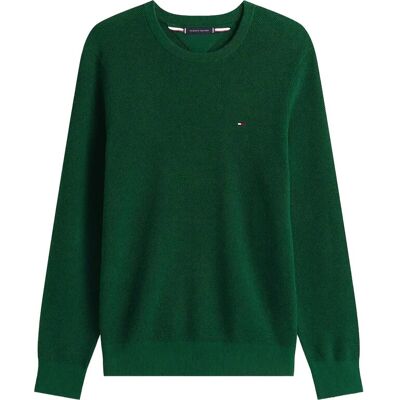 Tommy Hilfiger Essential Structure Crew Neck XXXL ORNAMENTAL GREEN HEATHER XXXL Tommy Hilfiger Essential Structure Crew Neck XXXL ORNAMENTAL GREEN HEATHER XXXL