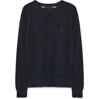 Tommy Hilfiger Essential Structure Crew Neck M NAVY BLUE M Tommy Hilfiger Essential Structure Crew Neck M NAVY BLUE M