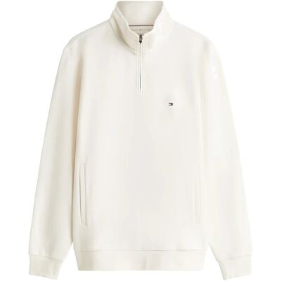 Tommy Hilfiger Essential Intechno 1/4 Zip XL IVORY PETAL XL Tommy Hilfiger Essential Intechno 1/4 Zip XL IVORY PETAL XL