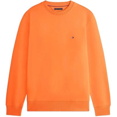 Tommy Hilfiger Essential Terry Crewneck XL BRILLIANT ORANGE XL Tommy Hilfiger Essential Terry Crewneck XL BRILLIANT ORANGE XL