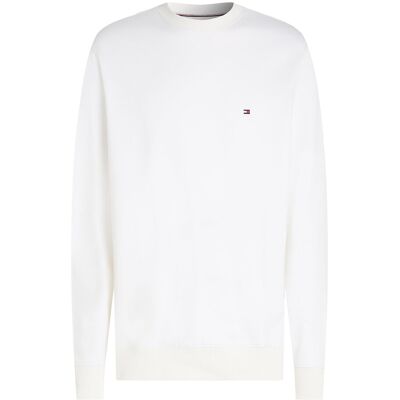 Tommy Hilfiger Essential Terry Crewneck M WHITE M Tommy Hilfiger Essential Terry Crewneck M WHITE M