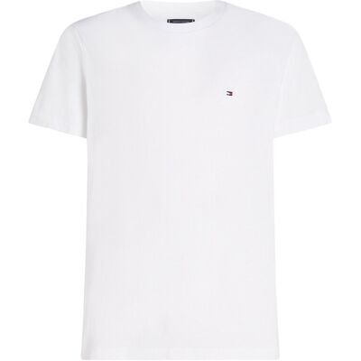 Tommy Hilfiger Essential Reg Fit Solid Tee XXXL WHITE XXXL Tommy Hilfiger Essential Reg Fit Solid Tee XXXL WHITE XXXL