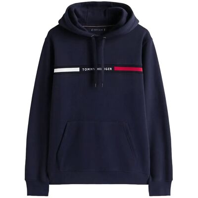 Tommy Hilfiger Hilfiger Chest Insert Hoody M DESERT SKY M Tommy Hilfiger Hilfiger Chest Insert Hoody M DESERT SKY M