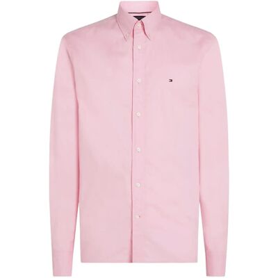 Tommy Hilfiger Flex Poplin Solid Rf Shirt L CLASSIC PINK L Tommy Hilfiger Flex Poplin Solid Rf Shirt L CLASSIC PINK L
