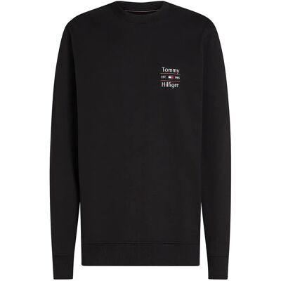 Tommy Hilfiger Hilfiger Stack Sweatshirt XS BLACK 660 910 XS Tommy Hilfiger Hilfiger Stack Sweatshirt XS BLACK 660 910 XS