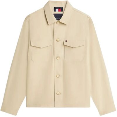 Tommy Hilfiger Cotton Nylon Shirt Jacket XL SANDALWOOD XL Tommy Hilfiger Cotton Nylon Shirt Jacket XL SANDALWOOD XL