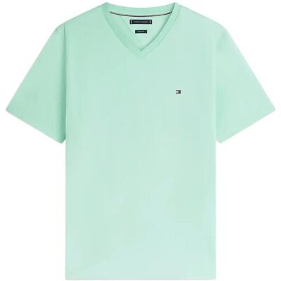 Tommy Hilfiger Essential V-Neck Tee M ARCTIC AQUA M Tommy Hilfiger Essential V-Neck Tee M ARCTIC AQUA M