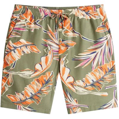 Tommy Hilfiger Mercer 7In Co Ly Banana Lf Short 32 BATTLE GREEN ALLOVER 32 Tommy Hilfiger Mercer 7In Co Ly Banana Lf Short 32 BATTLE GREEN ALLOVER 32