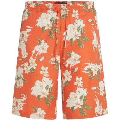 Tommy Hilfiger Mercer 7In Wash Co Ly Flrl Short 30 BRILLIANT ORANGE / ALLOVER 30 Tommy Hilfiger Mercer 7In Wash Co Ly Flrl Short 30 BRILLIANT ORANGE / ALLOVER 30