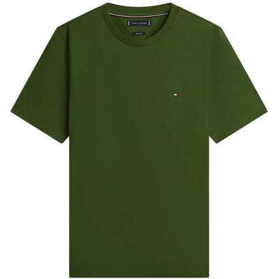 Tommy Hilfiger Ess Seasonal Reg Fit Solid Tee S MOUNTAIN PINE S Tommy Hilfiger Ess Seasonal Reg Fit Solid Tee S MOUNTAIN PINE S