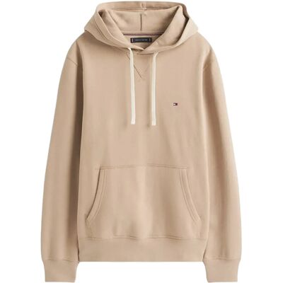 Tommy Hilfiger Ess Seasonal Fleece Hoody XS COASTAL TAUPE XS Tommy Hilfiger Ess Seasonal Fleece Hoody XS COASTAL TAUPE XS