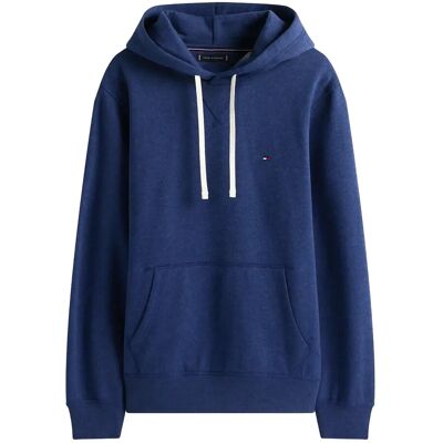 Tommy Hilfiger Ess Seasonal Fleece Hoody L HEATHERED BLUE L Tommy Hilfiger Ess Seasonal Fleece Hoody L HEATHERED BLUE L