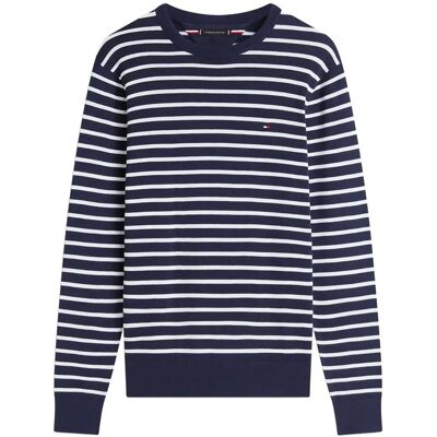 Tommy Hilfiger Essential Ssnl Cotton Crew Neck M DESERT SKY IVORY PETAL M Tommy Hilfiger Essential Ssnl Cotton Crew Neck M DESERT SKY IVORY PETAL M