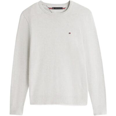 Tommy Hilfiger Essential Ssnl Cotton Crew Neck M LIGHT GREY HEATHER M Tommy Hilfiger Essential Ssnl Cotton Crew Neck M LIGHT GREY HEATHER M